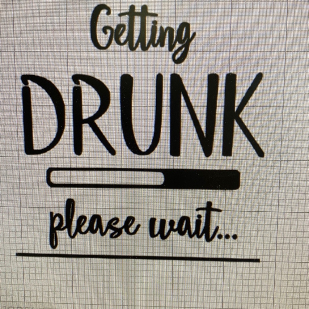 Drunk decal